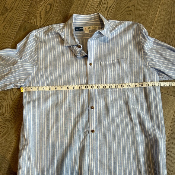 Men’s linen blend shirt - Picture 5 of 8